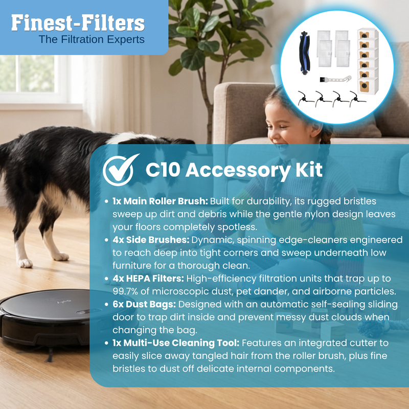 Finest-Filters Accessories Kit Compatible with Eufy Omni A10
