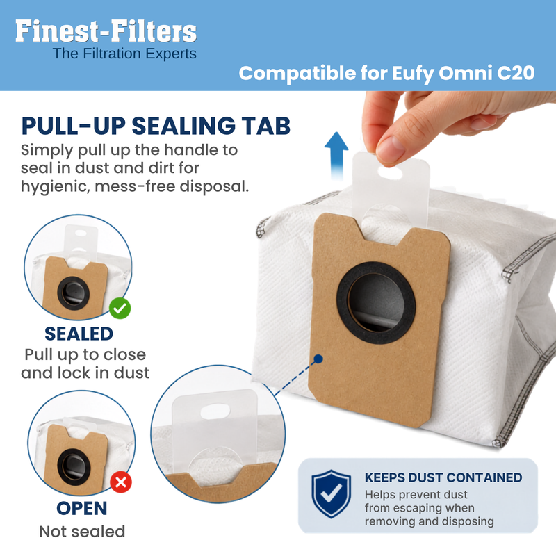 Finest-Filters Accessories Kit Compatible with Eufy C20