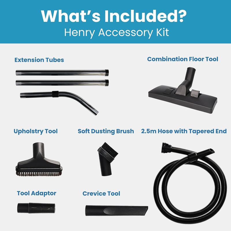 Finest-Filters Accessory Kit Tool Set Compatible with Numatic Henry (No Filter)