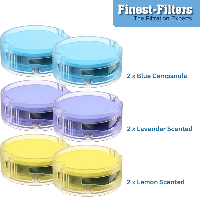 Finest-Filters Compatible Anti-Odour Replacement Cartridges for Shark