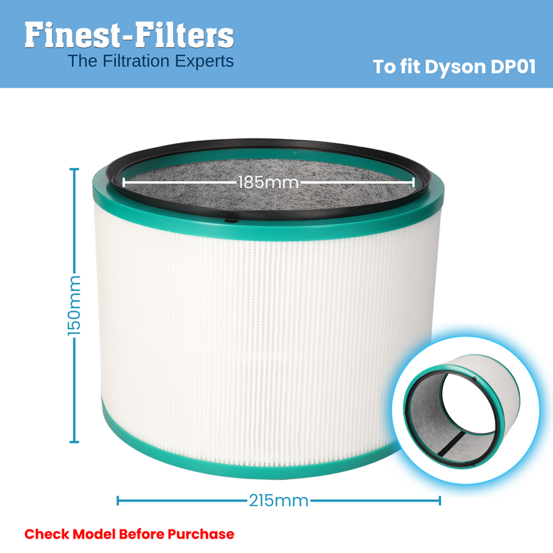 Finest-Filters Premium Compatible DP01 Dyson Pure Cool Filter