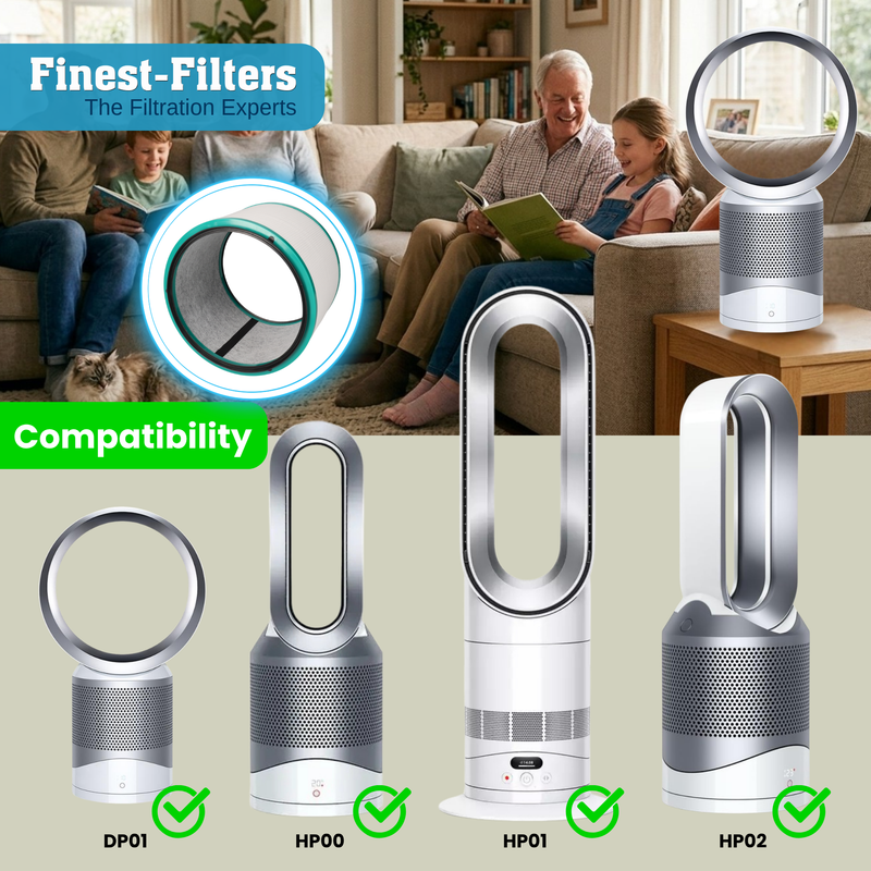 Finest-Filters Premium Compatible DP01 Dyson Pure Cool Filter