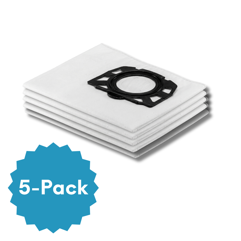 Finest-Filters Compatible Fleece Bags for Kärcher KFI357
