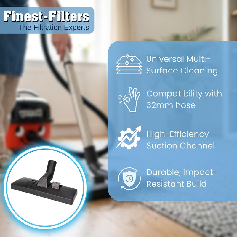 Finest-Filters Compatible Extra Wide 300mm Floor Brush Tool