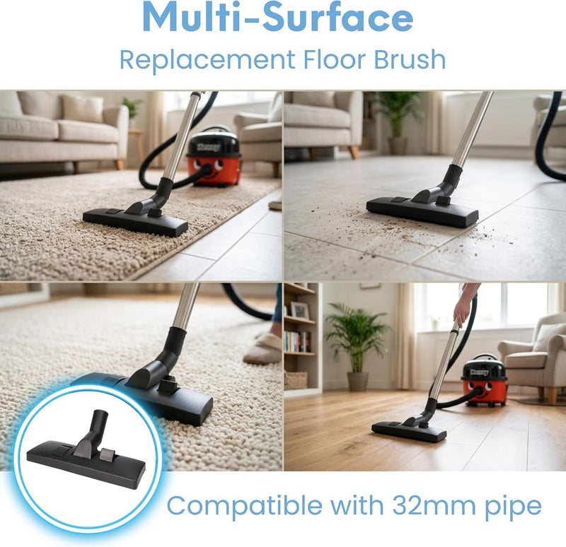 Finest-Filters Compatible Extra Wide 300mm Floor Brush Tool