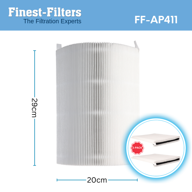Replacement Air Purifier Filters Compatible for Blueair Blue Pure 411 & more