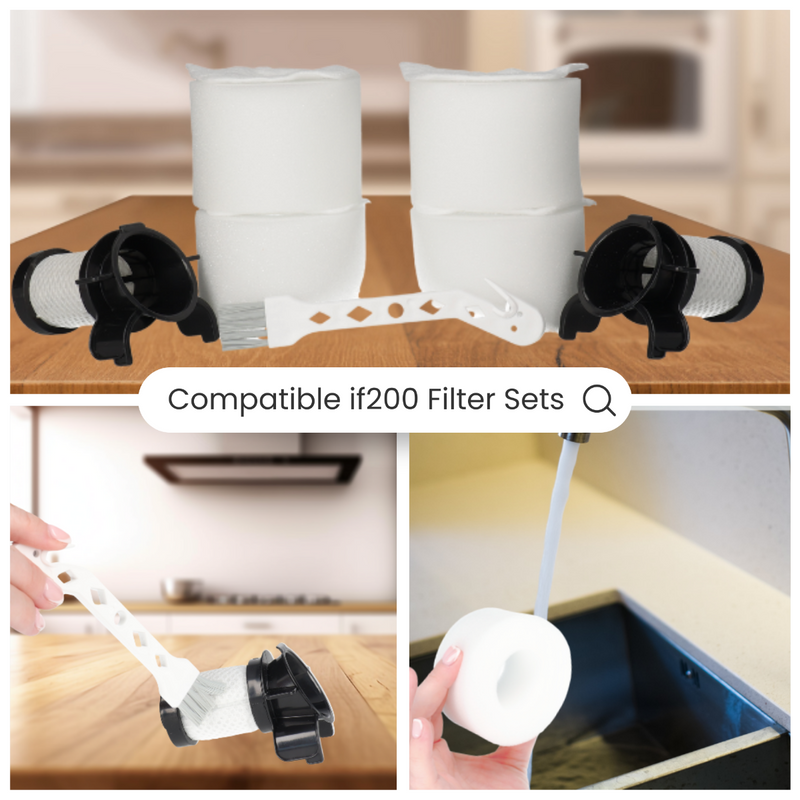 Compatible Replacement Filter Set for Shark IF200, IF200UKT & more