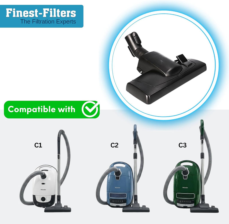 Finest-Filters Compatible Floor Brush Tool for Miele