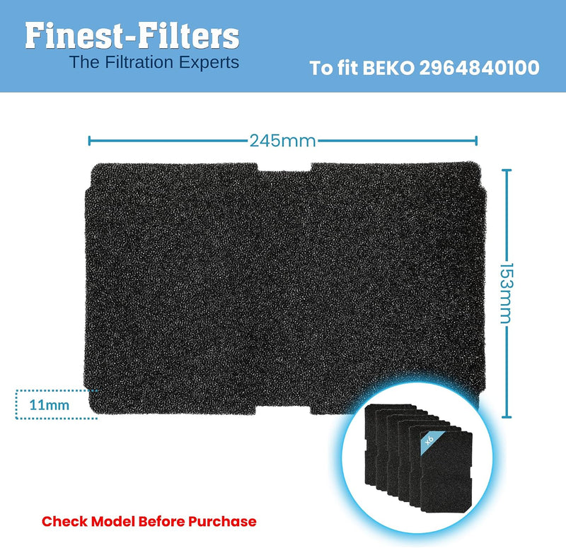 Finest-Filters Compatible Beko Tumble Dryer Filter