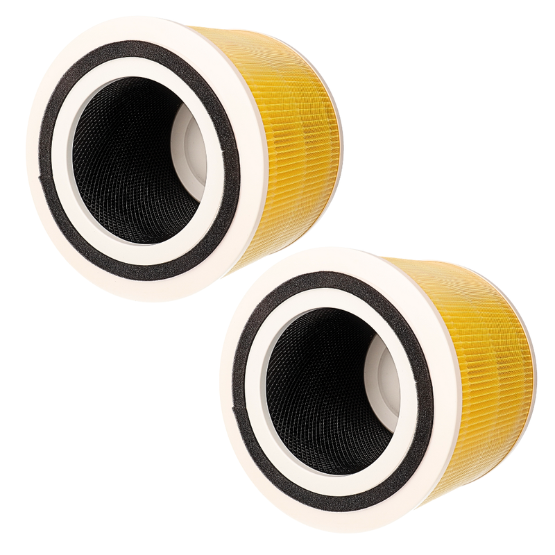 Replacement Air Purifier Filter Compatible with Levoit 300S Series (White/Yellow/Blue | 1 or 2 Pack)