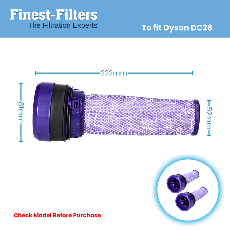 Finest-Filters Compatible Pre-Motor Filter Replacement for DC28