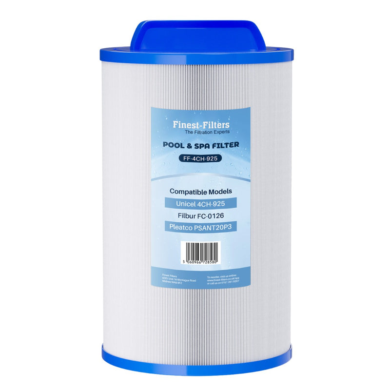 Spa Filter Cartridge For Pleatco PSANT20P3 / Unicel 4CH-925 - FF-4CH-925