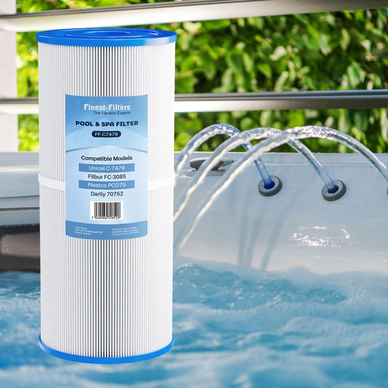 Spa Filter Cartridge For Pleatco PCD75 / Unicel C-7479