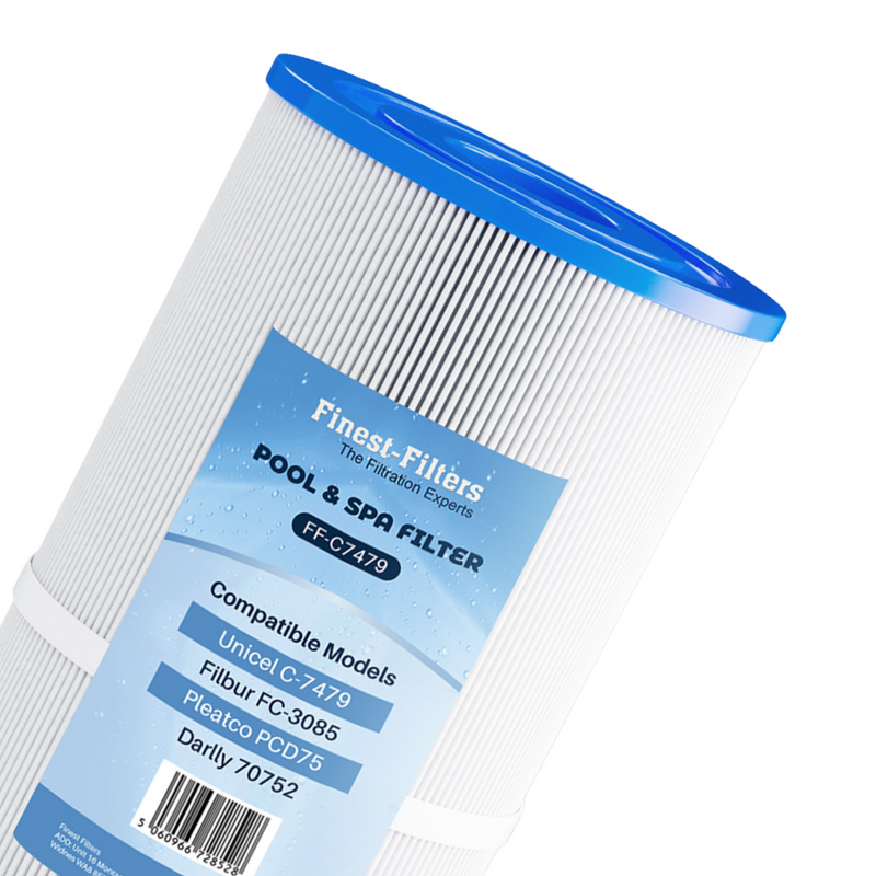 Spa Filter Cartridge For Pleatco PCD75 / Unicel C-7479