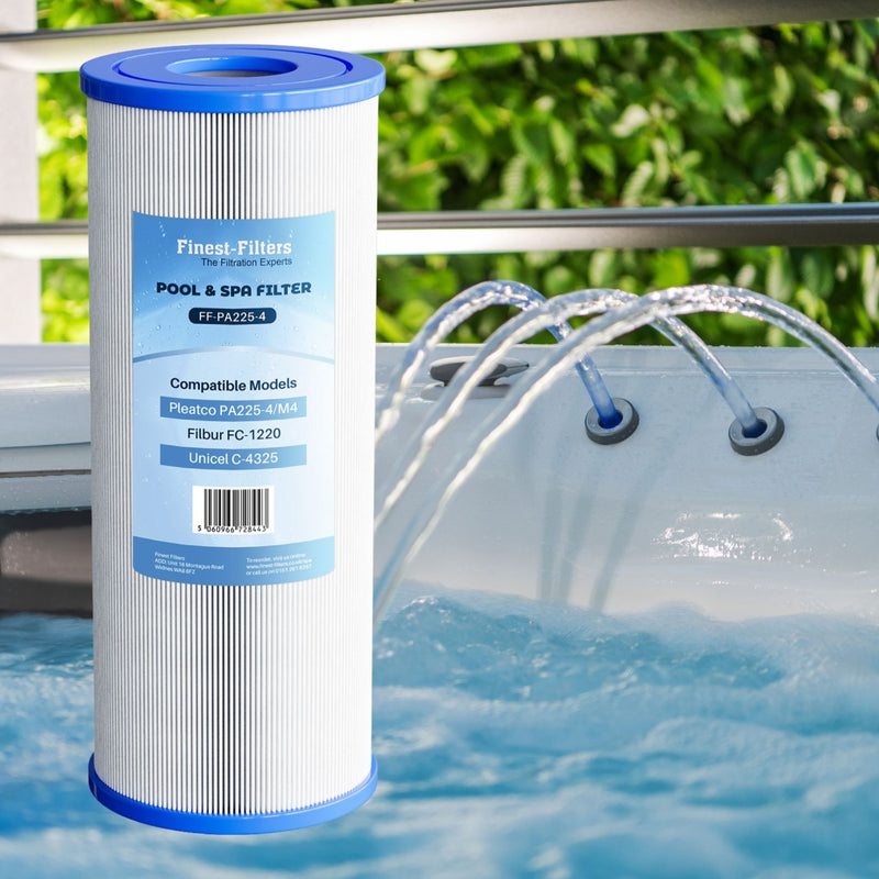 Spa Filter Cartridge For Pleatco PA225-4 / Unicel C-4325