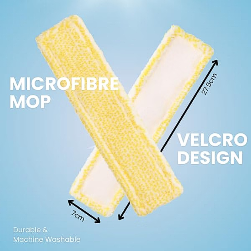 Finest-Filters 3pk Microfibre Cloth Pads Compatible with Kärcher