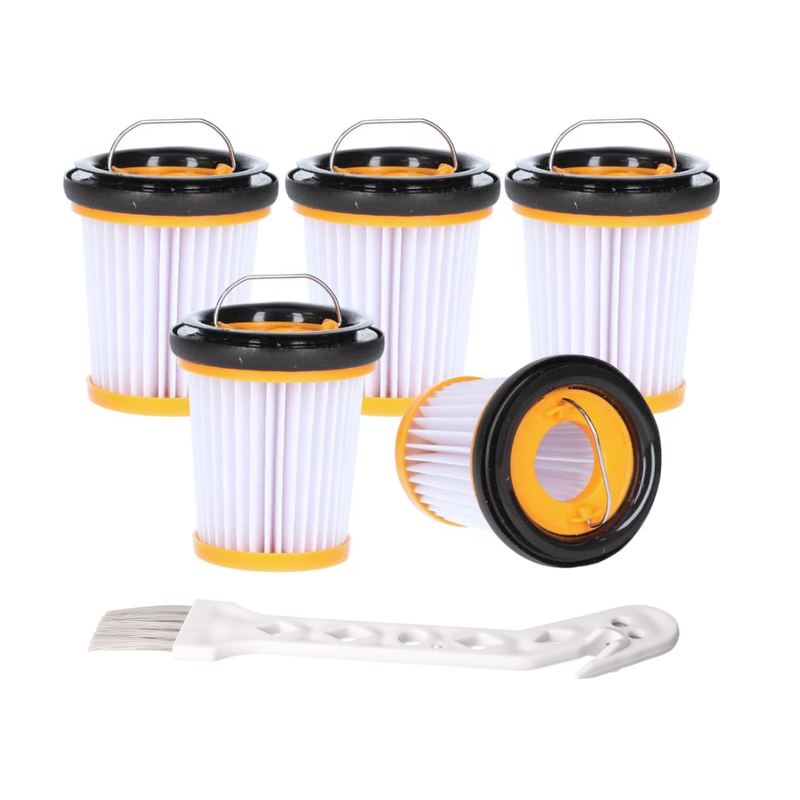Finest-Filters 5x Filters & Brush Compatible for Shark ION Handheld (XHFWV200)