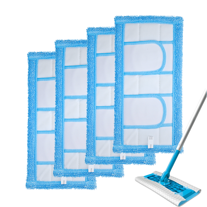 Finest-Filters Reusable Microfibre Mop Pads – Compatible with Flash Speedmop