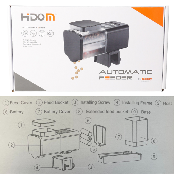 Hidom Automatic Fish Food Feeder Dispenser - AF301