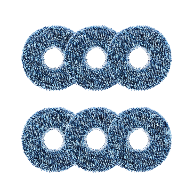 Finest-Filters Mop Pads Compatible with Eufy C20 Robot Vacuum (6pk)