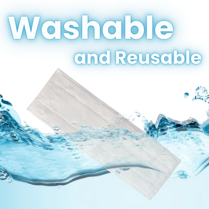5-Pack Microfibre Replacement Mop Pads – Compatible with Kärcher EasyFix SC2 / SC3 / SC4 / SC5
