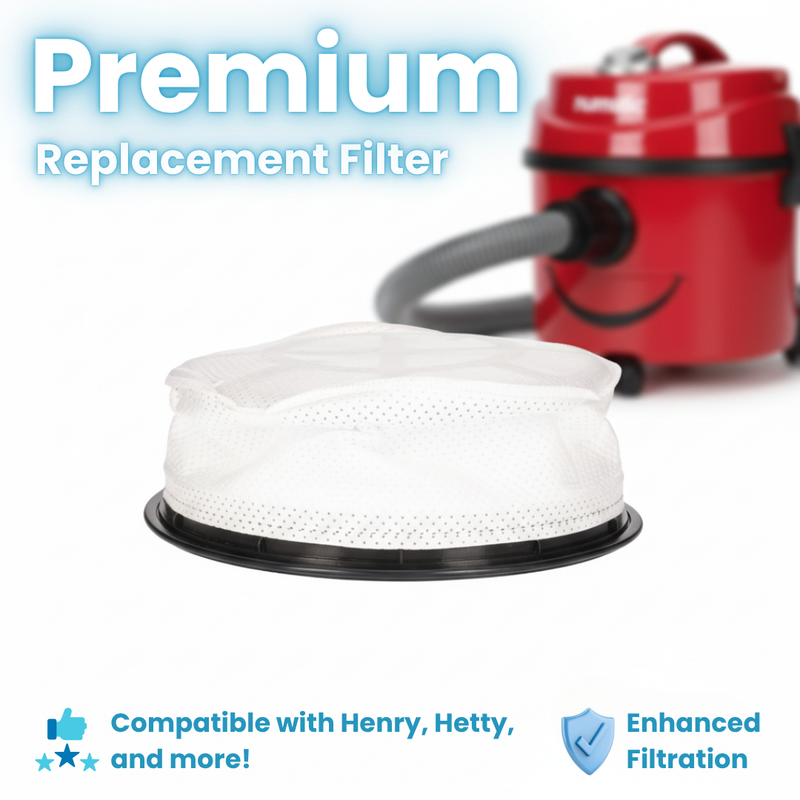 Replacement 12" Filter Compatible with Numatic Henry, Hetty and more