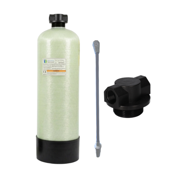 DI Pressure Vessel with Distribution Pipe and Lid (9.2L or 25.2L)