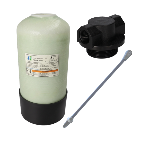 DI Pressure Vessel with Distribution Pipe and Lid (9.2L or 25.2L)