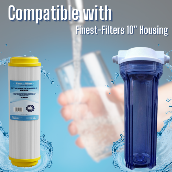 10" Anti Limescale Water Softening Filter Cartridge - FF-10"-SOFT