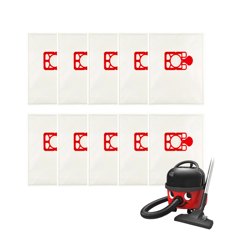 Finest-Filters Compatible Cylinder Vacuum Bags for HVR200 9L Henry, Hetty, James & Harry