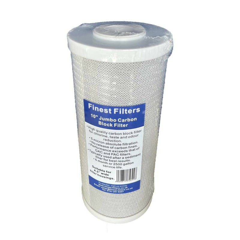 10" Reverse Osmosis RO Jumbo Carbon Block Filter (4.5" Diameter)