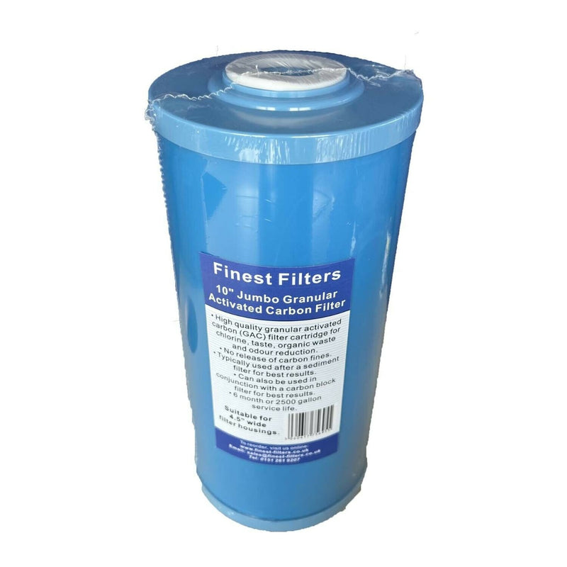 10" Jumbo Granulated Activated Carbon GAC Filter (4.5" Diameter)