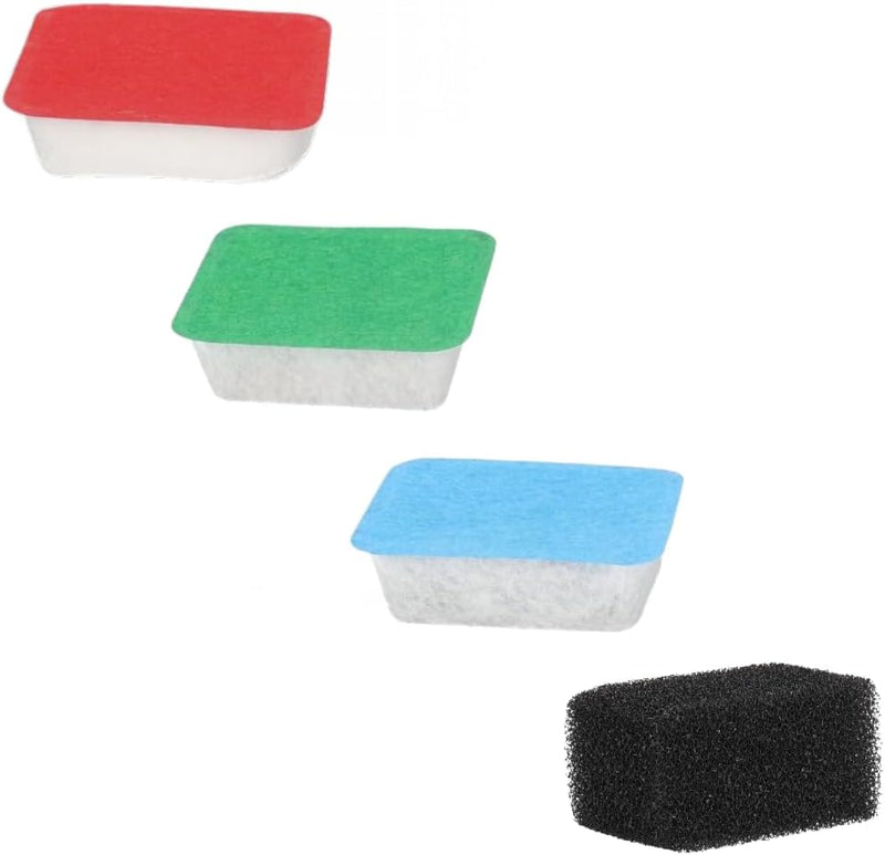 Ciano Compatible Filter Cartridge Full Set - M (1 x Green, 1 x Red, 1 x Blue, 1 x Foam)