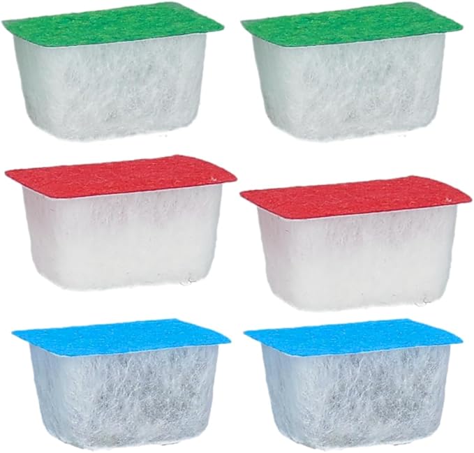 Compatible Ciano Filter Cartridge Set - S (2 x Green, 2 x Red, 2 x Blue)