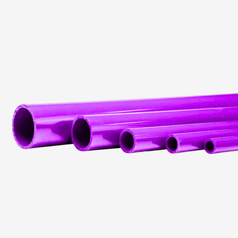 Purple Solvent Weld Pipe - 1 Metre (20mm-50mm)