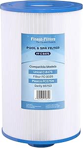 Spa Filter Cartridge For Pleatco PCS75N / Unicel C-8475 - FF-C-8475