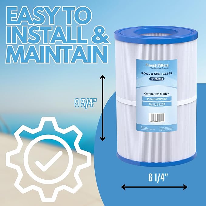 Spa Filter Cartridge For Pleatco PDM30 - FF-PDM30