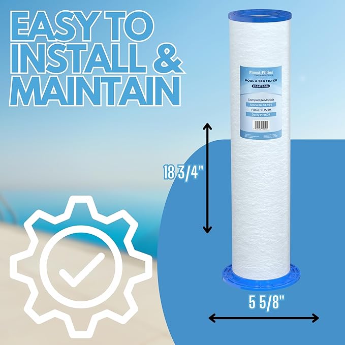 Spa Filter Cartridge For Unicel 6473-164 -FF-6473-164