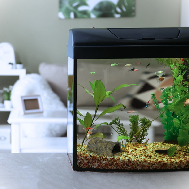Ceramic Tree Cave Hiding Shelter Home For Aquariums