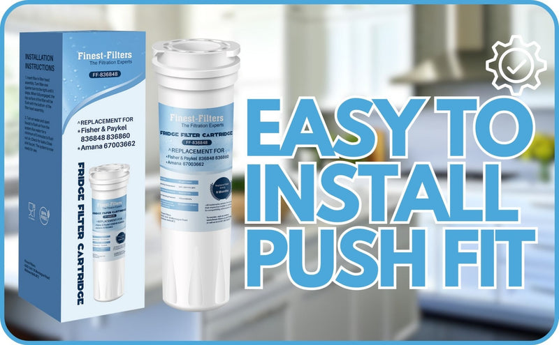 Compatible with Fisher & Paykel 836848 Fridge Water Filter