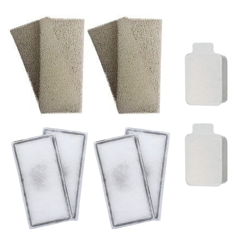 4 x Compatible Fluval U2 Foams + 4 x PolyMax Filters + 2 x Clean & Clear Cartridges