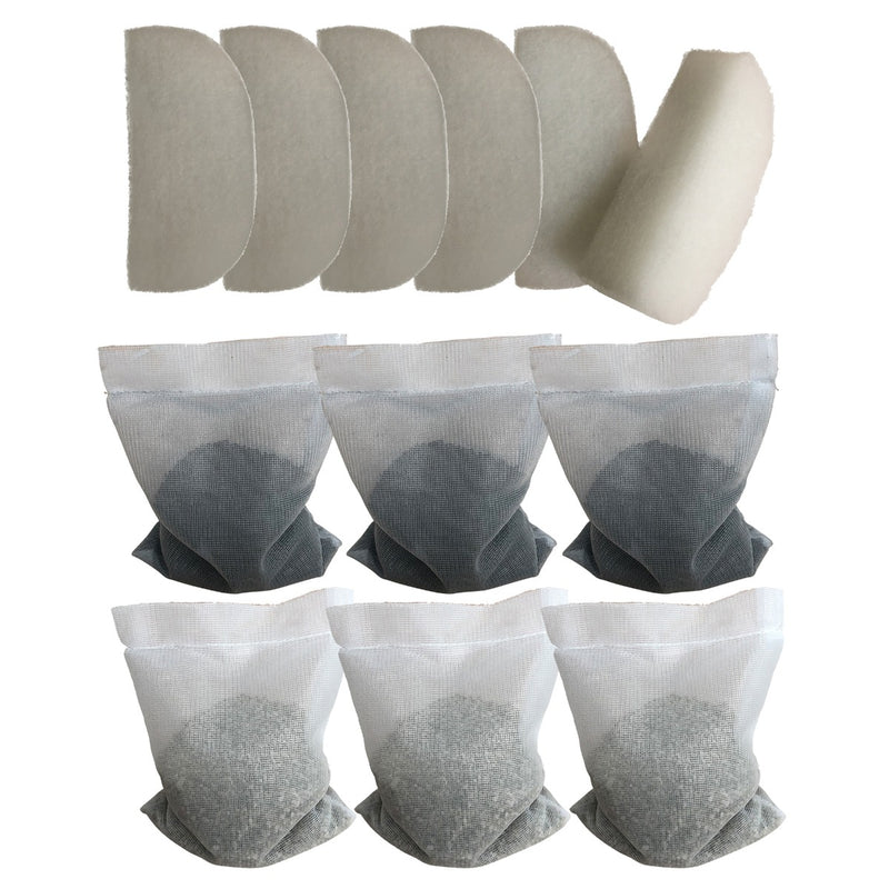 Compatible Fluval Extra Value Pack Media Set - 104/105/106/107 and 204/205/206/207