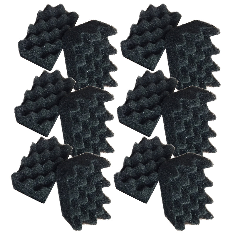 12 x Compatible Fluval Bio-Foam+ Filter Pads suitable for 304/305/306/307 and 404/405/406/407