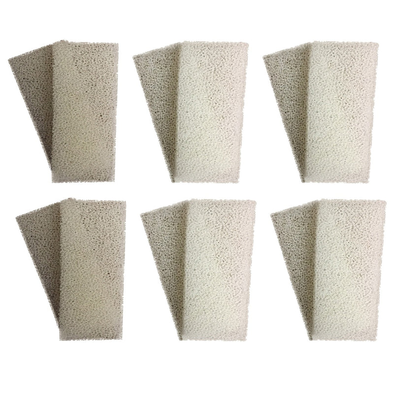 12 x Compatible Foam and 12 x Polycarbon Carbon Filter Cartridges and 3 x 170g Biomax for Fluval U2