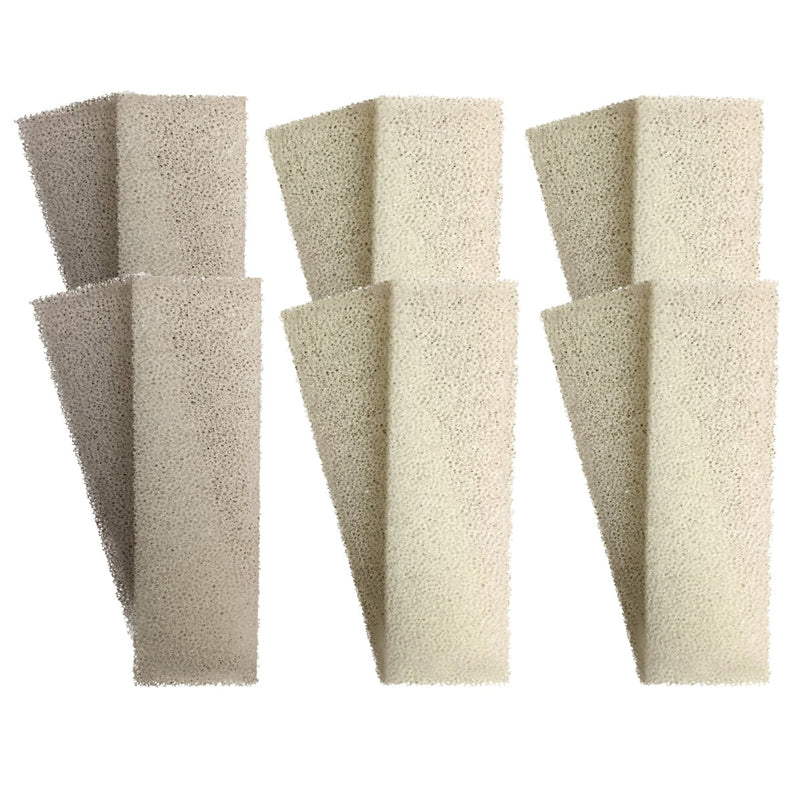 12 x Compatible Foam and 12 x Polycarbon Carbon Filter Cartridges and 3 x 170g Biomax for Fluval U3
