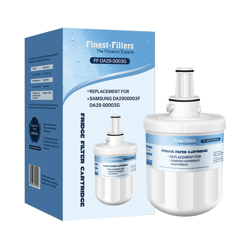 2 x Water Filter Cartridge For Samsung Aqua Pure+ Fridge DA2900003F