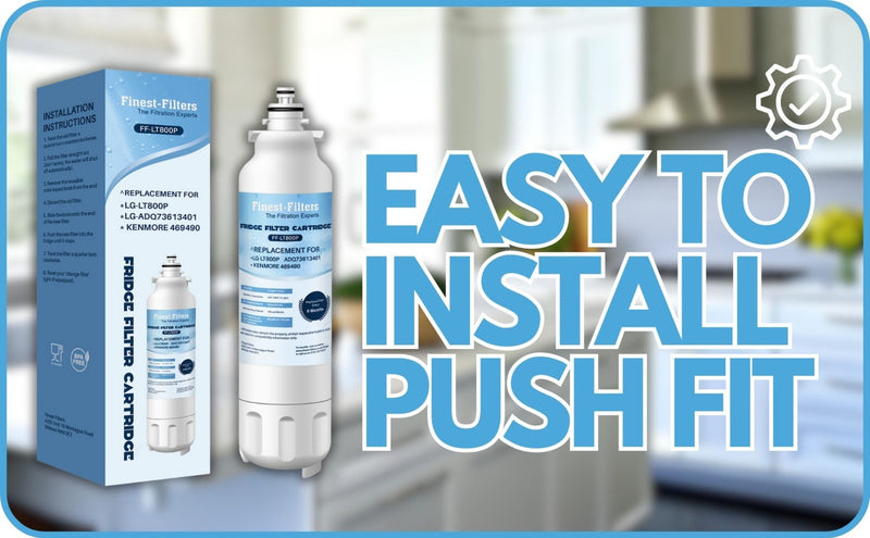 Compatible with LG LT800P Fridge Water Filter (4 Pack)