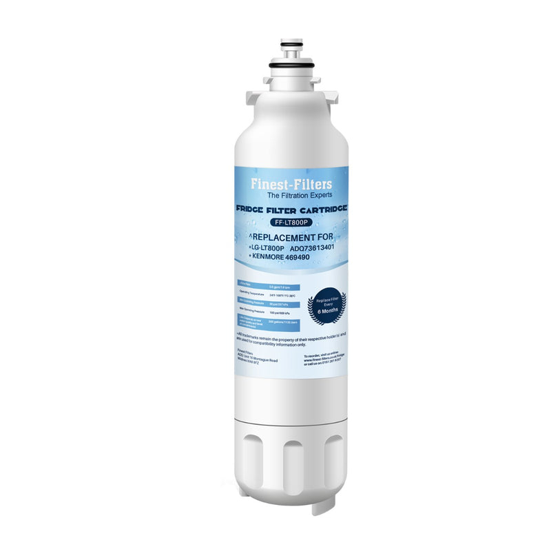 Compatible with LG LT800P Fridge Water Filter (4 Pack)