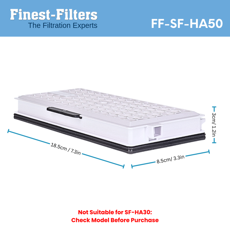 Finest-Filters Compatible Replacement HEPA Filter for Miele SF-HA50
