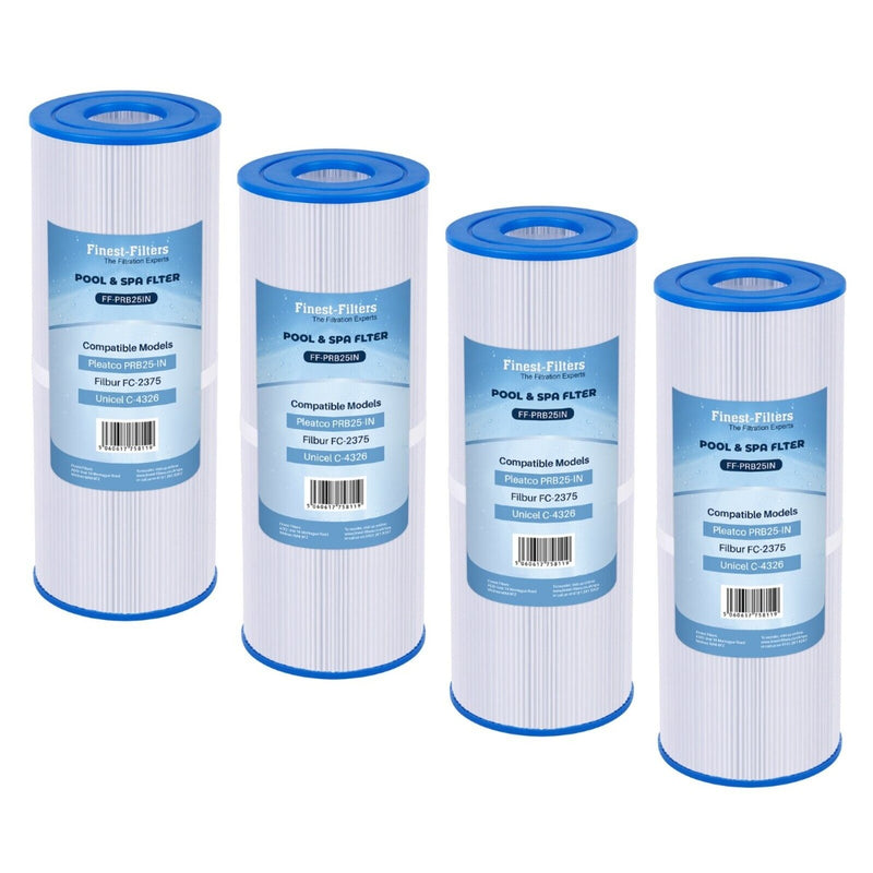 Hot Tub Filters Compatible With Pleatco PRB25IN Unicel C4326 (4 Pack)
